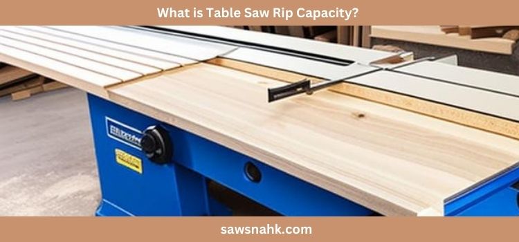 Do you know how is the table saw rip capacity? Let's explore it.