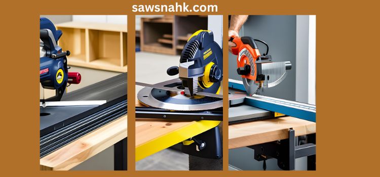 What are the different types of miter saws?