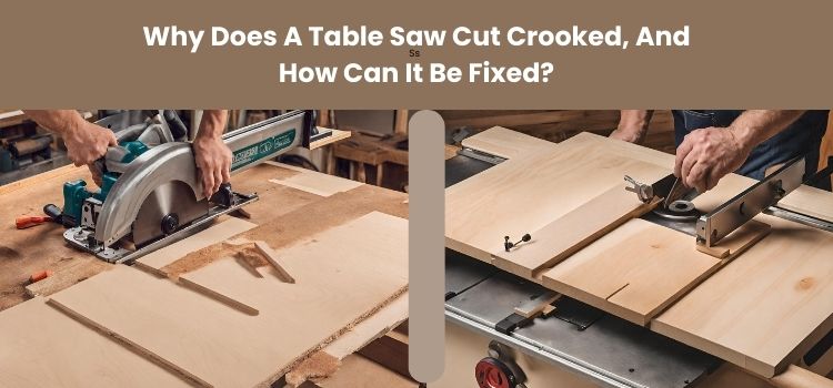 Why Does A Table Saw Cut Crooked, And How Can It Be Fixed?